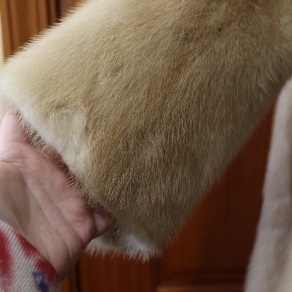 Evan's Vintage Fur Coat Cape 1950s - Picture 11 of 16